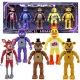  CINQUE NOTTI A FREDDY'S FIGURINES FNAF FIGURE SET 5 pz FOXY BONNIE CHICA