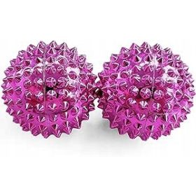    2 SFERE HEDGEHOG PER AGOPRESSIONE, RIDUZIONE DELLO STRESS O MASSAGGIO