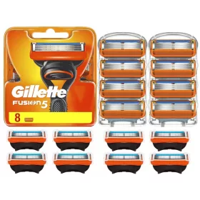  Lame di ricambio per rasoio Gillette Fusion5 Start x8