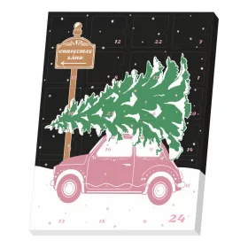    Calendario dell'Avvento del tè con una bellissima stampa colorata - 24 bustine