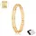  BELLISSIMO BRACCIALE GRECO PLACCATO IN ORO PER UN REGALO, 18K