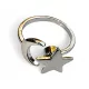  Anello antistress con stella e luna