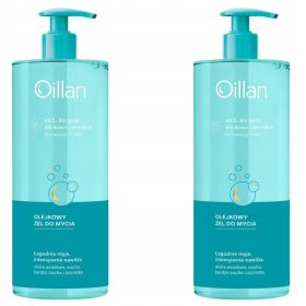   Gel Detergente Delicato OILLAN con Olio di Avena e Borragine - Idratazione Profonda, 750ml (2 pezzi)