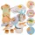  SET CUCINA GRANDE ACCESSORI CUCINA PER CUCINARE PENTOLE 13 EL