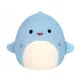  Squishmallows FUZZAMALLOWS Peloso mascotte Davie Shark 30 cm