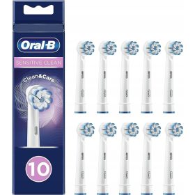    Testine per spazzolino Oral-B Sensitive Clean, 10 pezzi, bianche