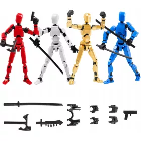    T13 TITAN 13 ACTION FIGURINE SET DECORAZIONI DA SCRIVANIA STAMPA 3D 4 PZ