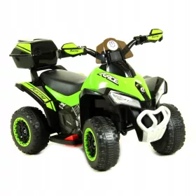    Quad a batteria per bambini, valigetta QUAD-SX-3-GREEN, fino a 5 anni