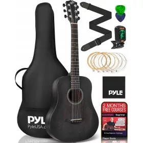   CHITARRA ACUSTICA 1/2 PER PRINCIPIANTI PER BAMBINI E GIOVANI BELLISSIMO SET