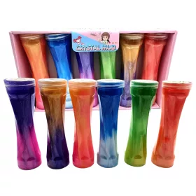  GLUTEK SLIME CLESSIDRA XXL CON GLITTER 18CM MIX6SZ