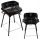  Modern Home Barbecue a carbone 33 x 33 cm