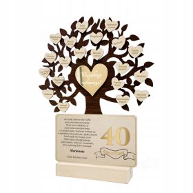    ALBERO REGALO COMPLEANNO ALBERO STATUETTA 18 30 40 50 60 70 80 90