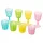  Bicchiere IKEA DUKTIG Glass, 8 pezzi, multicolore