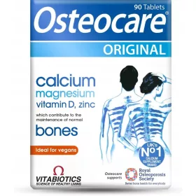   Osteocare Original - Integratore di Calcio e Magnesio per la Salute di Ossa e Denti, 90 Compresse