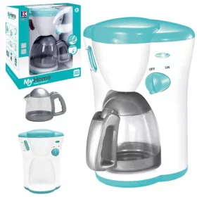    MACCHINA DA CAFFÈ CON BOLLITORE APRIBILE LAMPADA SET BAMBINI