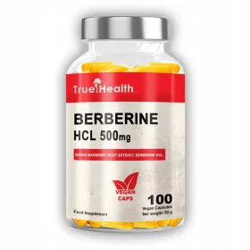   Berberina HCL 500mg, 100 Capsule - Supporto Metabolico e Cardiovascolare per Vegani