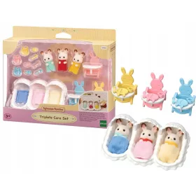    Triplette di coniglietti Sylvanian con orecchie di cioccolato 5532