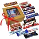  SET REGALO BARRETTE PER TUTTI MARS SNIKER TWIX DARE PACCHETTO DI DOLCI
