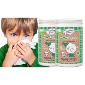   Sale di Bagno Naturale per Bambini "Sii Sano con Raffreddore" 800g - Dresdner Essenz