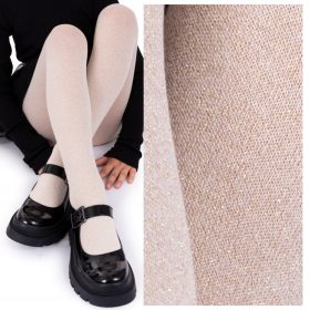    Caldi Collant per Bambini con glitter LUREX Bambina Cotone 156