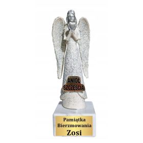    Angelo della Felicità, statuetta d'angelo con la tua dedica, un regalo personalizzato