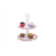  VIGA Piatto in legno con cupcakes e torte
