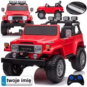    Toyota Land Cruiser PA0285 auto per 2 persone alimentata a batteria