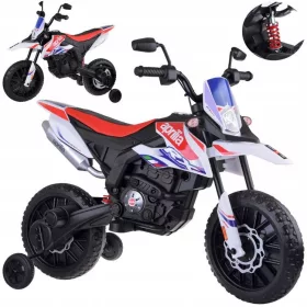    Bicicletta da cross per bambini APRILIA RX125, alimentata da una batteria PA0302