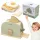  TOOKY TOY Tostapane in legno Set da colazione color pastello