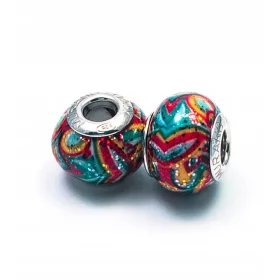    Charms Colori dell'Autunno - perla modulare in vetro di Murano