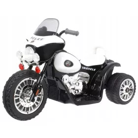    MOTORE COPPER A BATTERIA PER BAMBINI, NERO + 3 RUOTE + SUONI DI LUCE