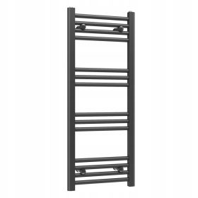  Radiatore da bagno ad acqua Gamma 328 W 400 x 1000 mm nero