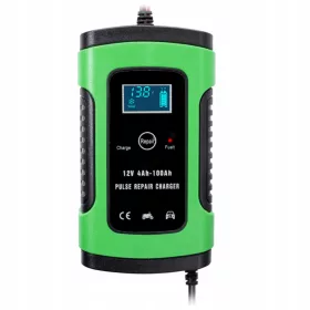    Caricabatterie da auto per batterie al piombo-acido da 12V 6A completamente intelligenti