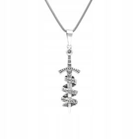  Ciondolo con spada di Dio Onore Patria