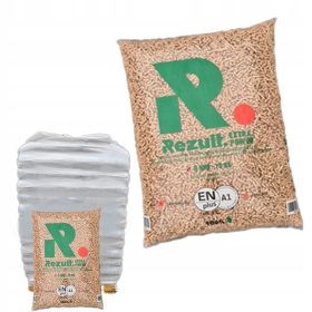    Pellet di pino REZULT ENplusA1 CONSEGNA GRATUITA IN TUTTA LA POLONIA, MASSIMA QUALITÀ