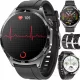  Orologio da uomo Bartomtime Orologio CARDIOVATCH Glucosio ECG Menu polacco