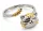  CUTE CAT - anello antistress in argento