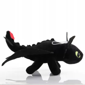    COME ADDESTRARE IL TUO DRAGO NERO FURY DRAGO MASCOT TOOTHBACK 30 CM