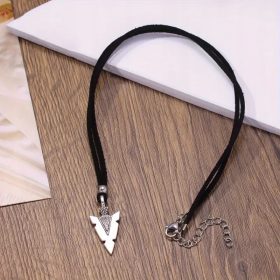    Collana da uomo con cinturino ARROW HEAD, pendente in acciaio