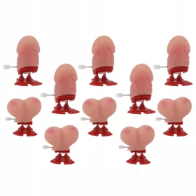    10/set nuove forniture regalo serali per giocattoli a carica Boob Willy