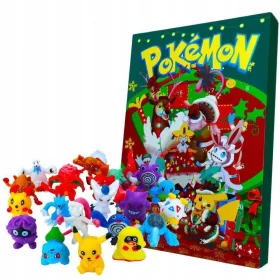    Calendario dell'Avvento con figurine Pokémon Pikachu regalo conto alla rovescia 24 pz