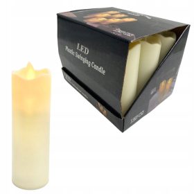   12x Candele LED a Batteria Effetto Fiamma per Decorazione Interno ed Esterno