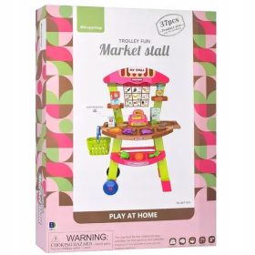    SHOP Bancarella del supermercato per BAMBINI Negozio registratore di cassa carrello della spesa