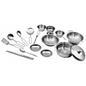  SET PENTOLE IN METALLO + ACCESSORI 5274