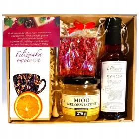    CESTINO REGALO REGALO REGALO CIOCCOLATA TÈ MIELE CAFFÈ NATALE