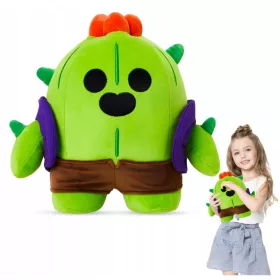    MASCOTTE SPIKE, PERSONAGGI DEL GIOCO BRAWL, PELUCHE, PELUCHE, 25 cm, PL