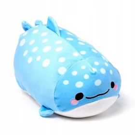    Cuscino in peluche Squidglys - Adoramals Aoi lo squalo balena