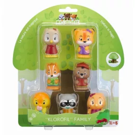  Clorofilla degli animali. Set di 7 figure