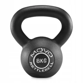   Kettlebell 8kg | Peso della sfera in ghisa | Bollitore | Gyria | Fai un allenamento