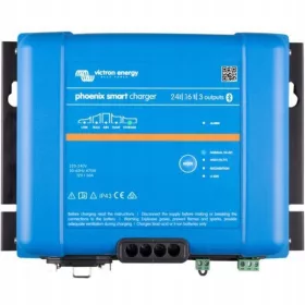    Caricabatterie Phoenix Smart IP43, 24 V, 16 A, 230 V, con 3 uscite